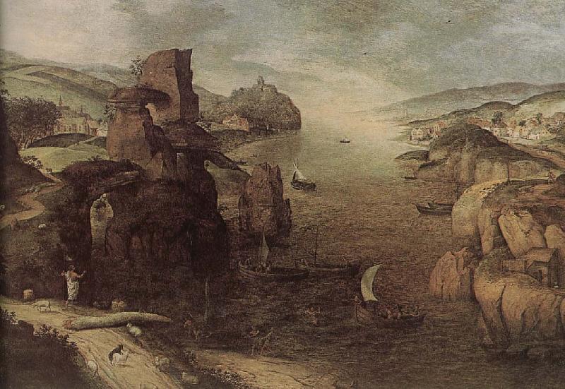 Pieter Bruegel Christ appears in the sea Tiberias china oil painting image